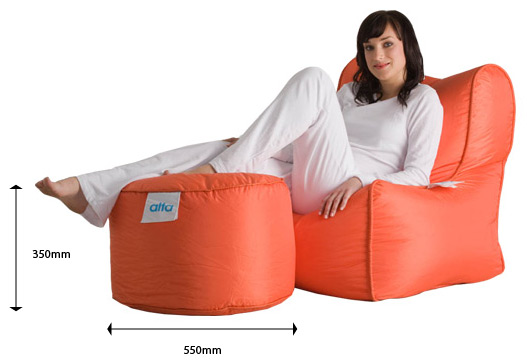 footstool beanbag